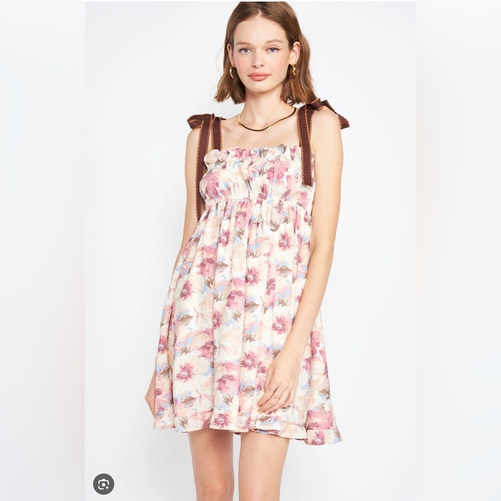 En Saison Multicolor Floral Dress XS NWT